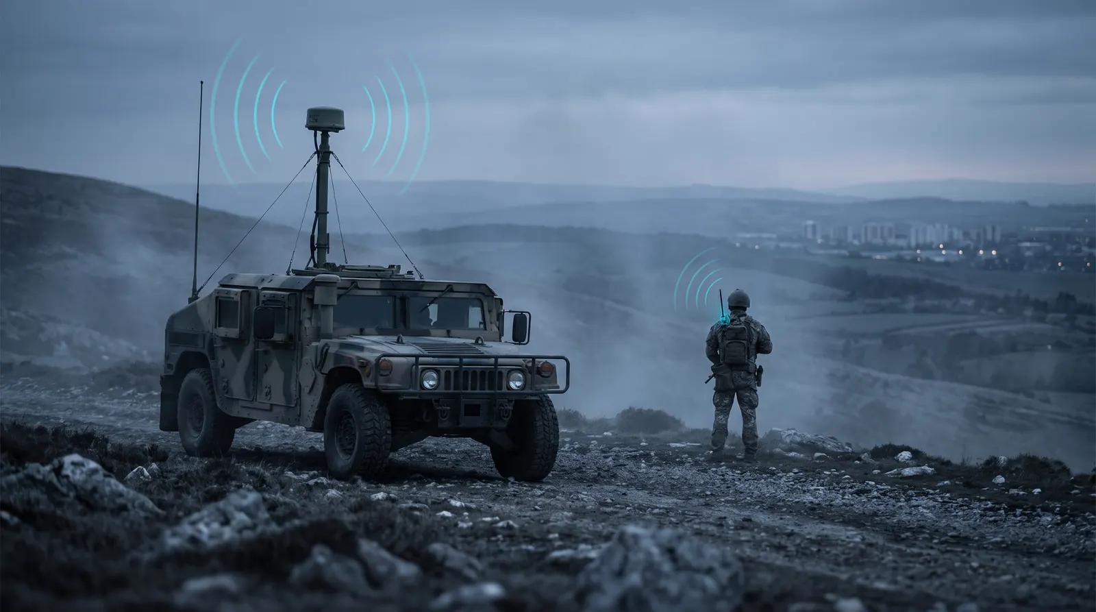 GNSS Antennas for Tactical Ground Platforms