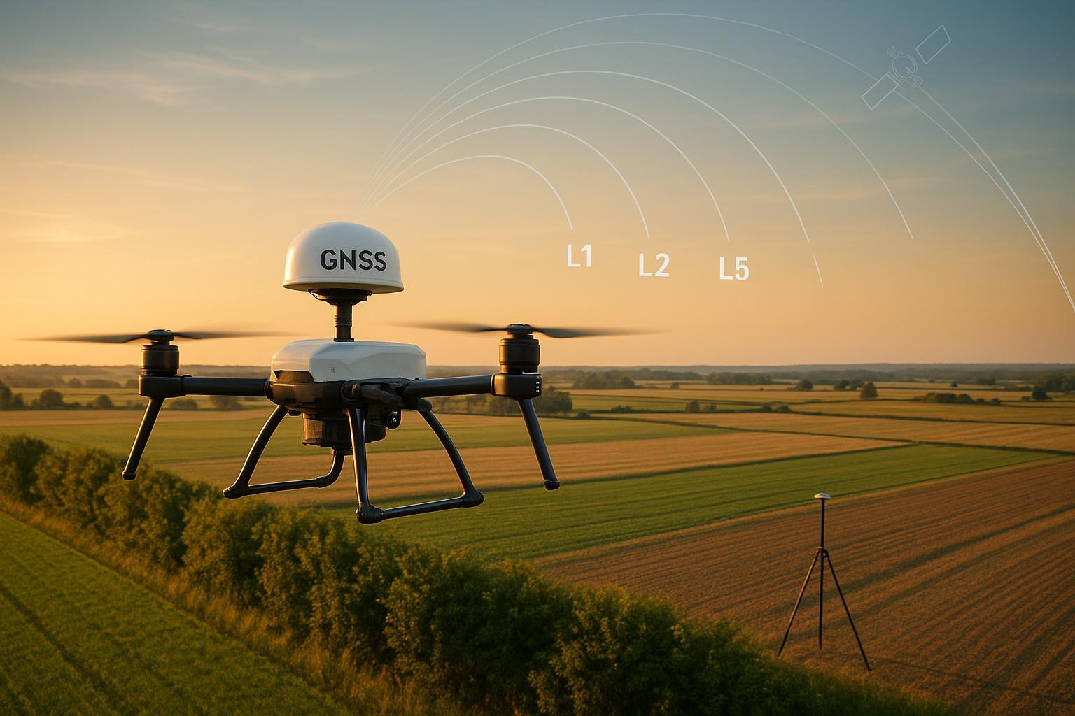 Multi‑frequency GNSS for Agriculture: When Dual vs Tri‑Band Helps